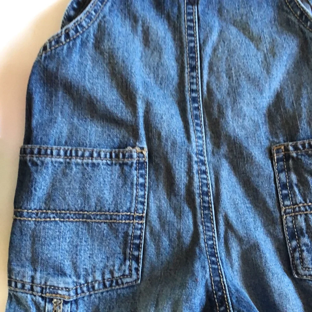 Oshkosh denim overalls 24 month With canvas straps
